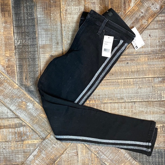 Joe’s NWT Flawless Charlie Metallic stripe jeans - Picture 4 of 6